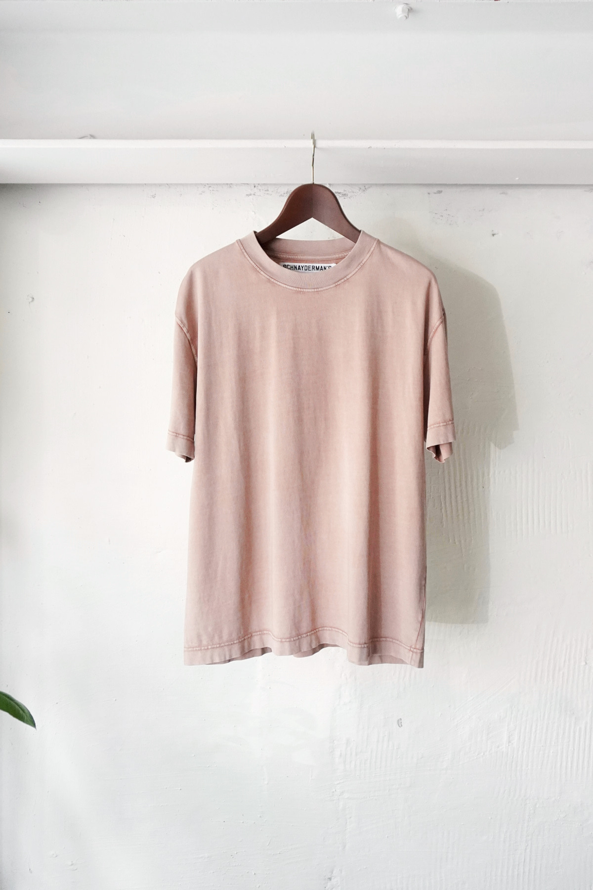 [SCHNAYDERMAN&#039;S] T-Shirt Mid Weight – Earthy Pink
