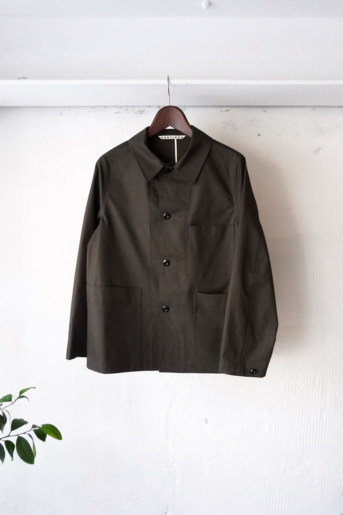 [CONTINUA] Ventile Chore Jacket - Khaki Grey