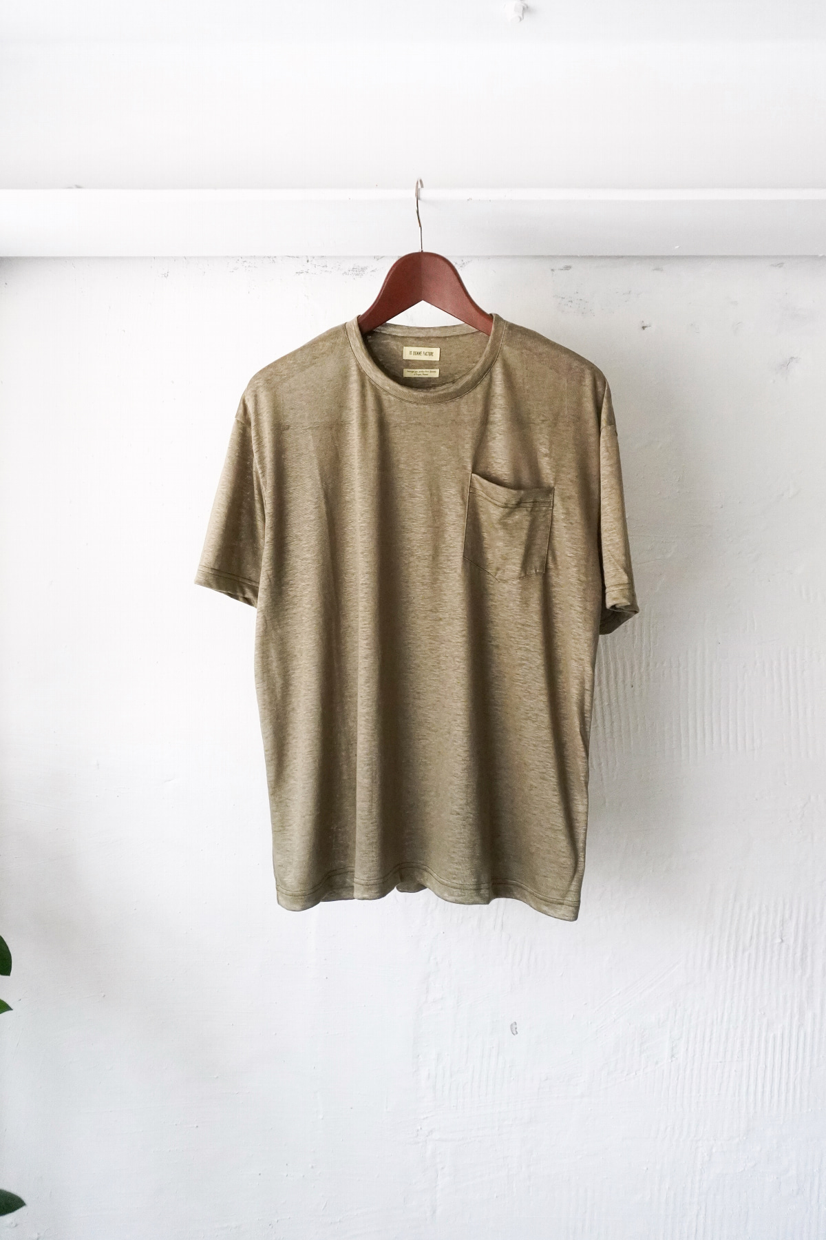 [DE BONNE FACTURE]  Oversized T-Shirt – Khaki