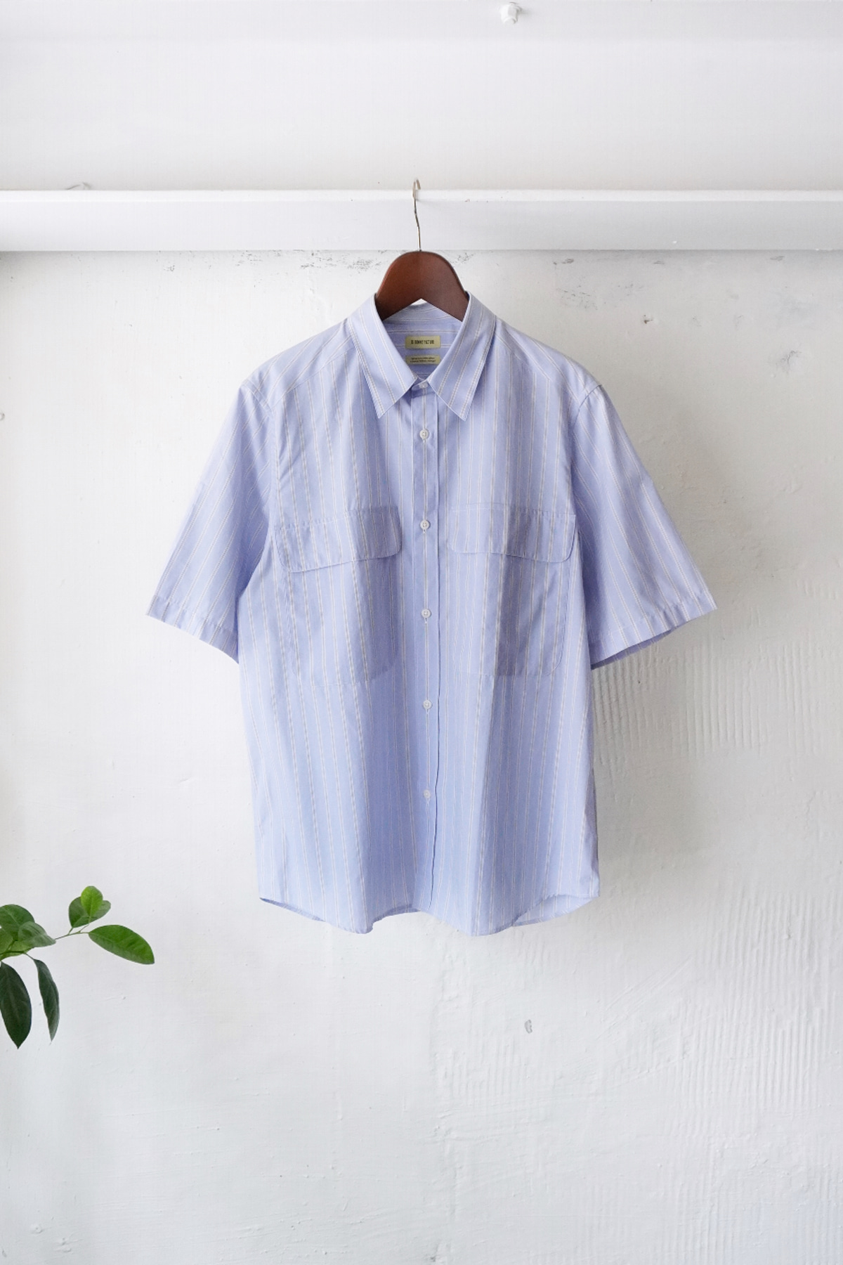[DE BONNE FACTURE] Short Sleeve Shirt – Sky Blue