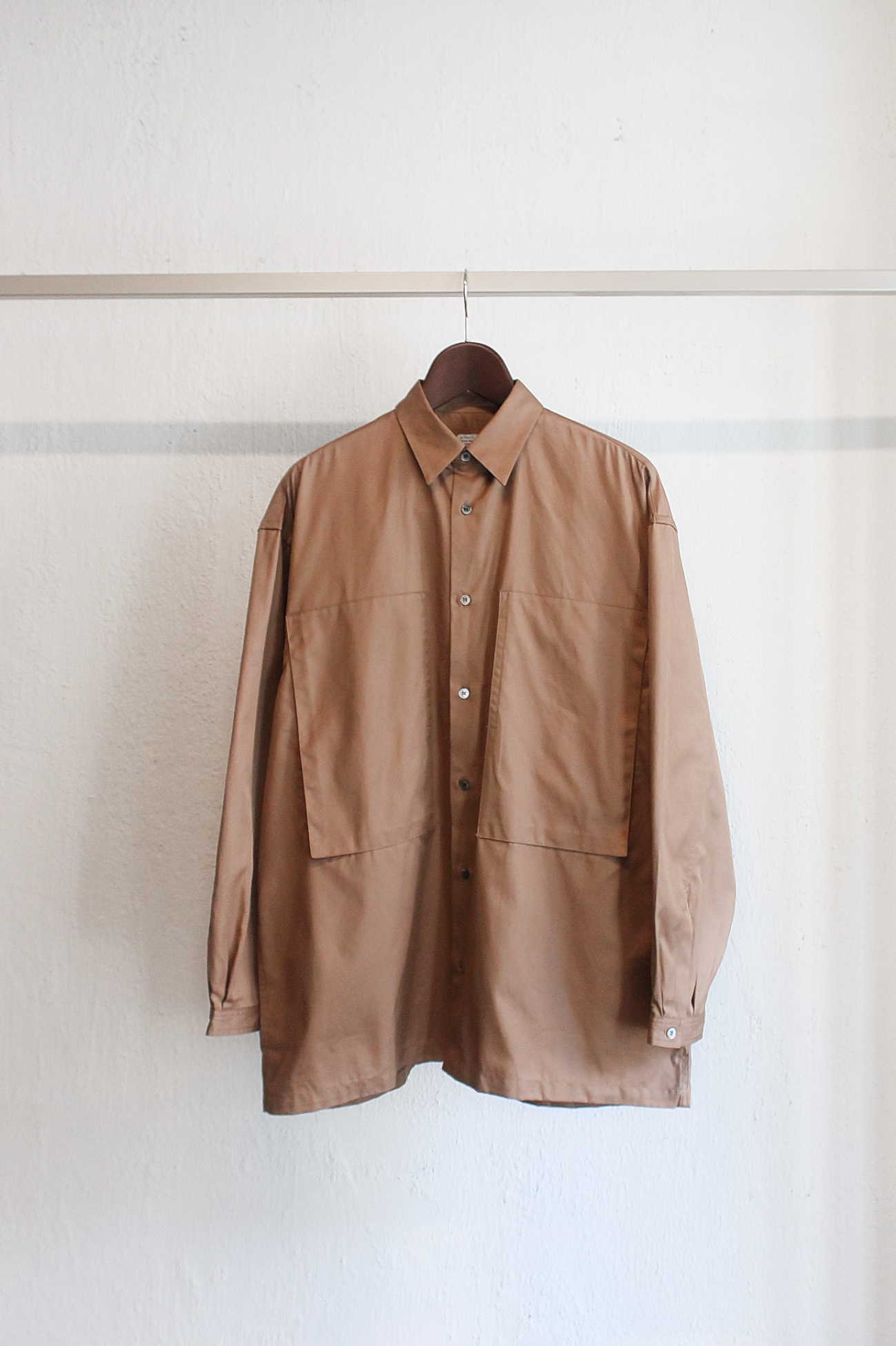 [E.TAUTZ] Lineman Shirt - Light Brown