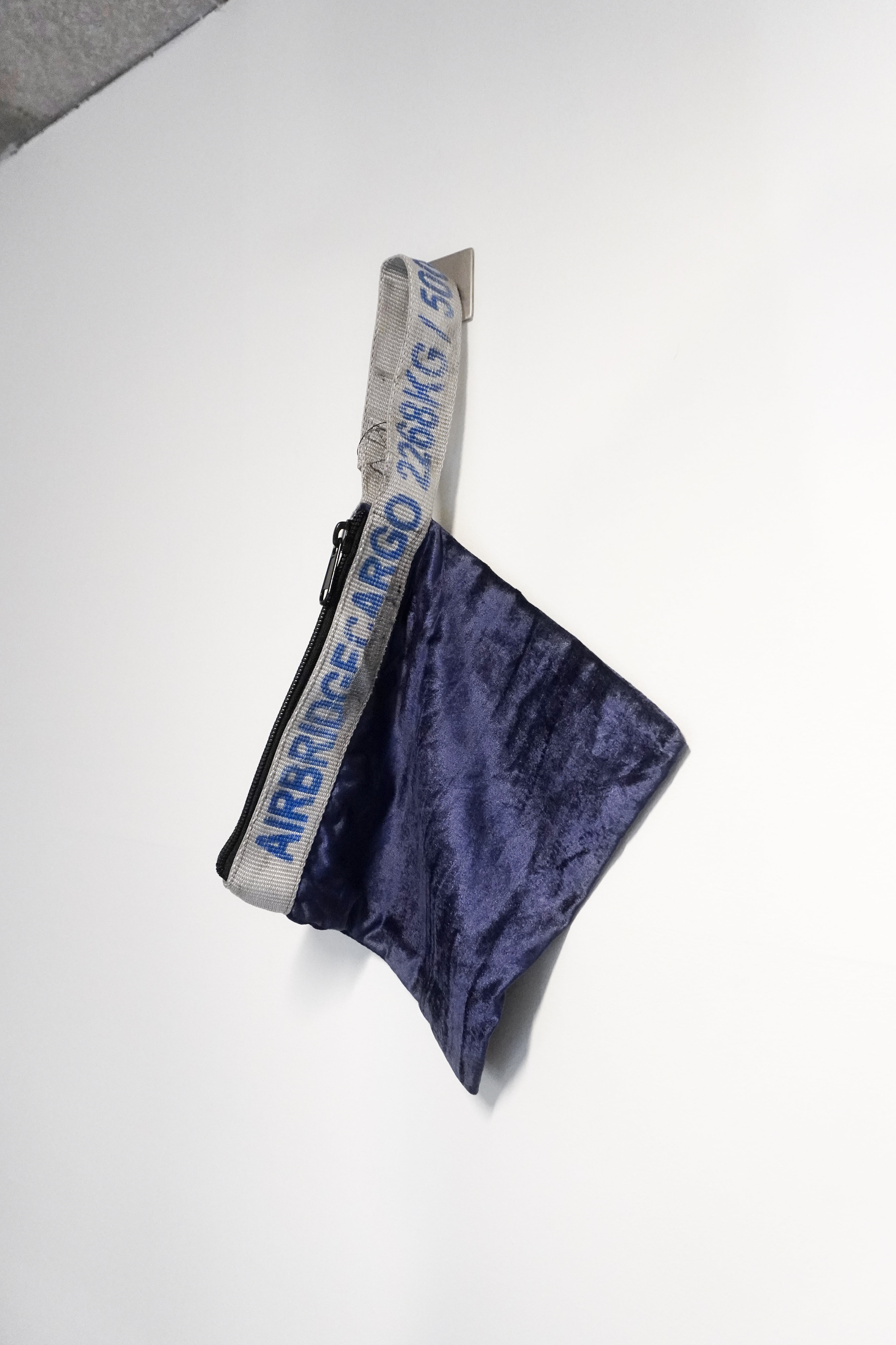 [PUEBCO]  Vintage Sling Belt Pouch - Navy Blue
