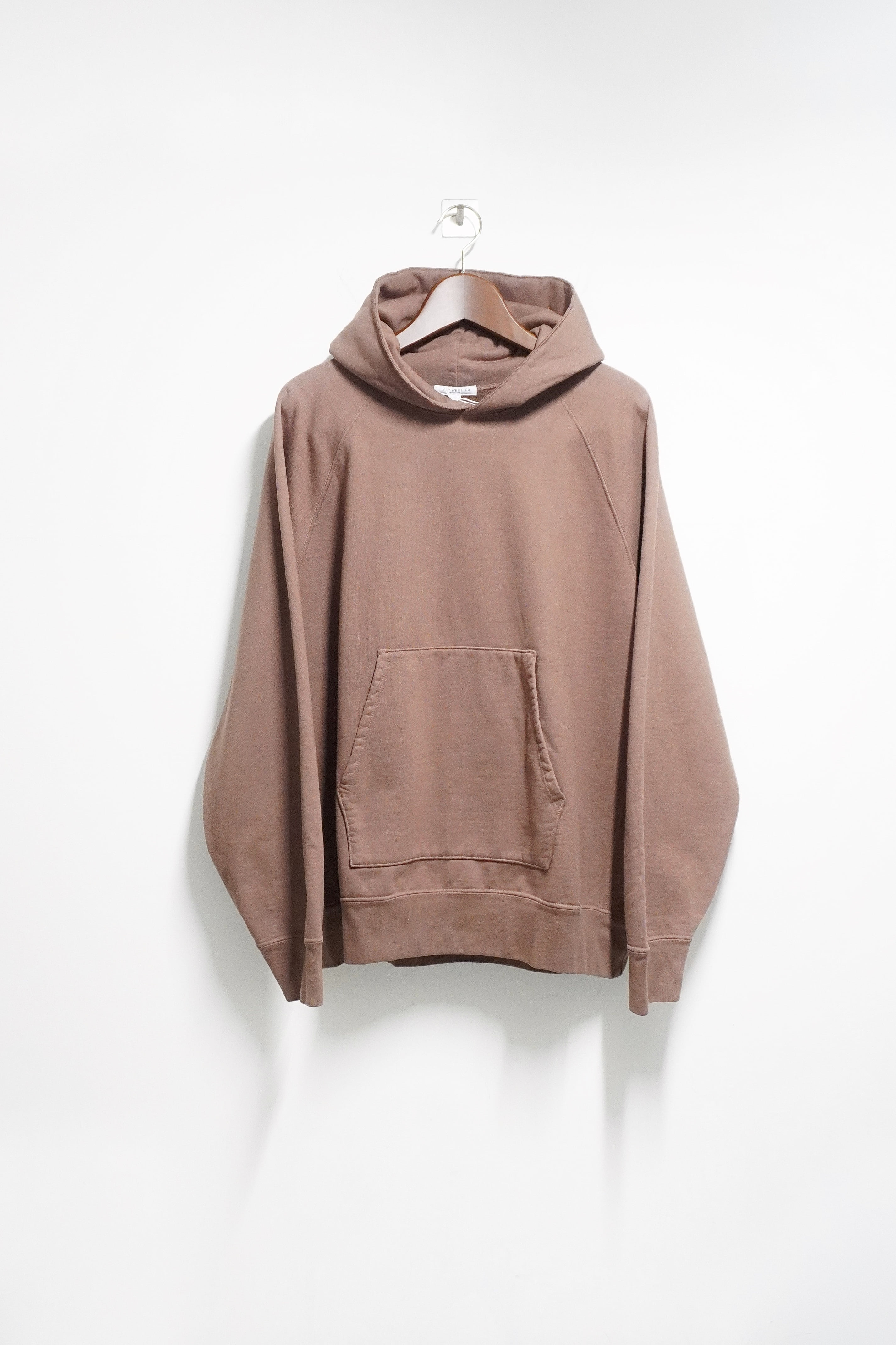 [LADY WHITE CO.] Super Weighted Hoodie – Brown Twig