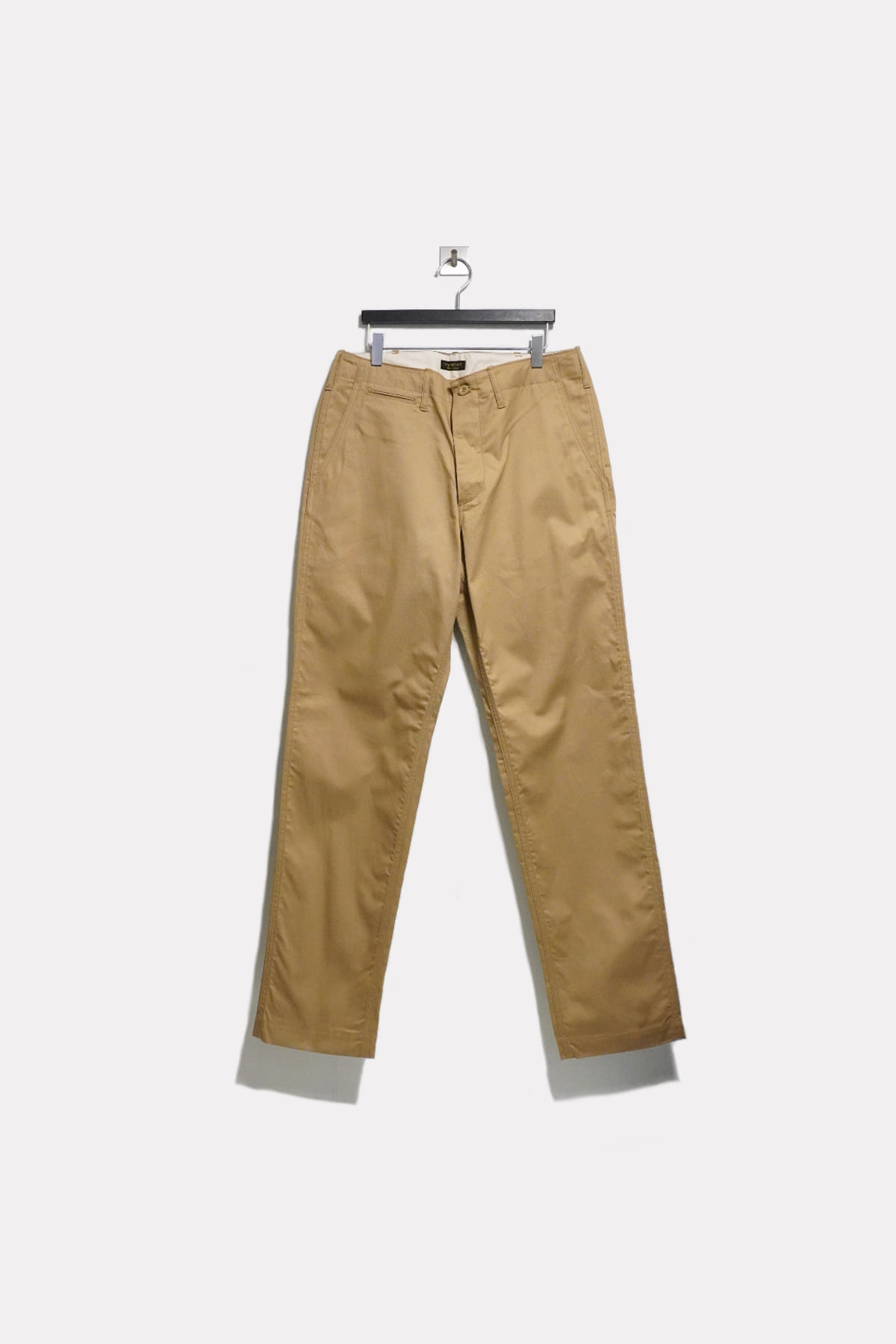 [A VONTADE] Classic Chino Trousers (Regular Fit) - Beige