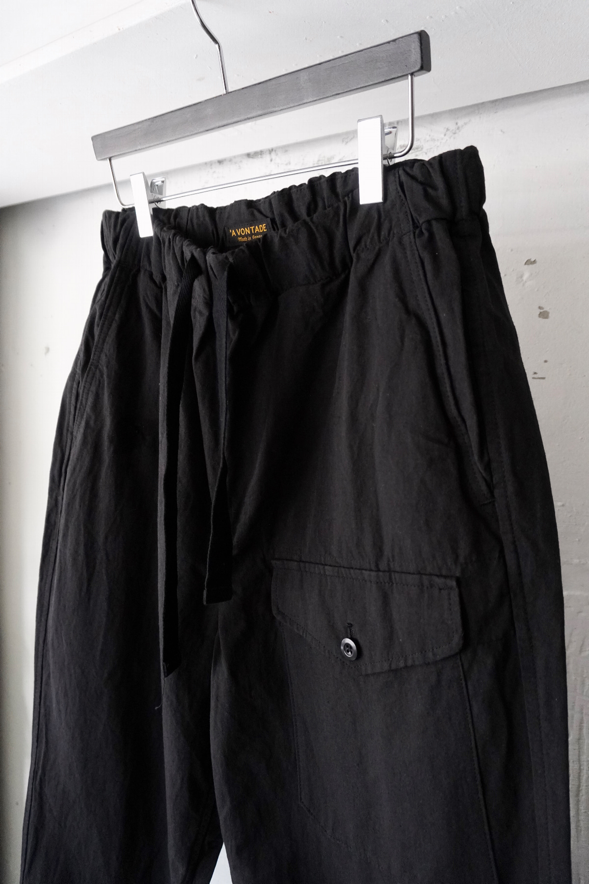 [A VONTADE] British Mil. Easy Trousers - Black