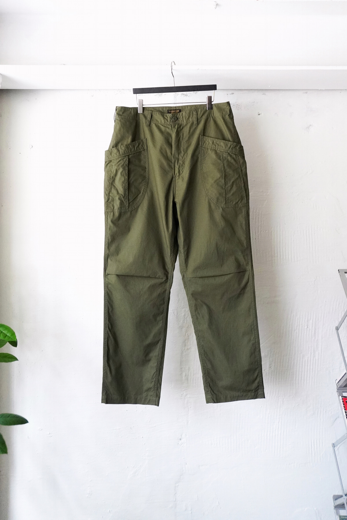 [A VONTADE] Fatigue Trousers - Olive