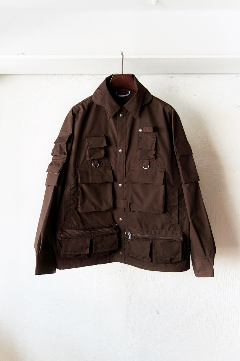 [KENNETH FIELD]  River Guide Jacket - Brown
